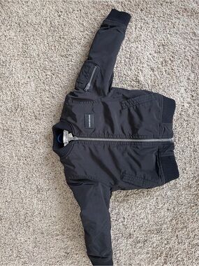 Calvin Klein Black Jacket 2T (water resistant)